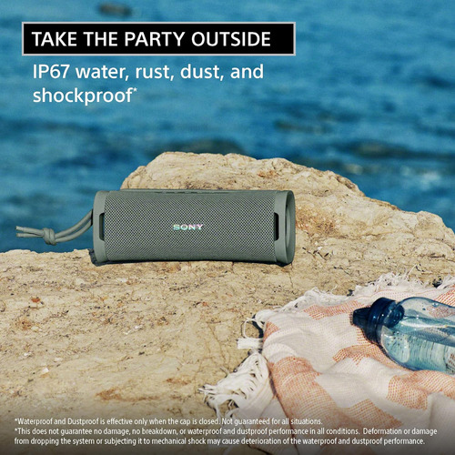 Caixa De Som Portátil Sony Srs-ult10 Ult Field 1 Bluetooth Cinza