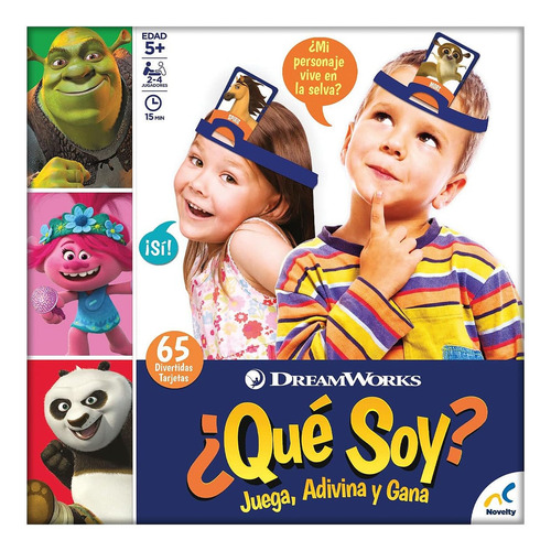 Juego De Mesa ¿qué Soy? Mod. Jca-3303 Marca Novelty®