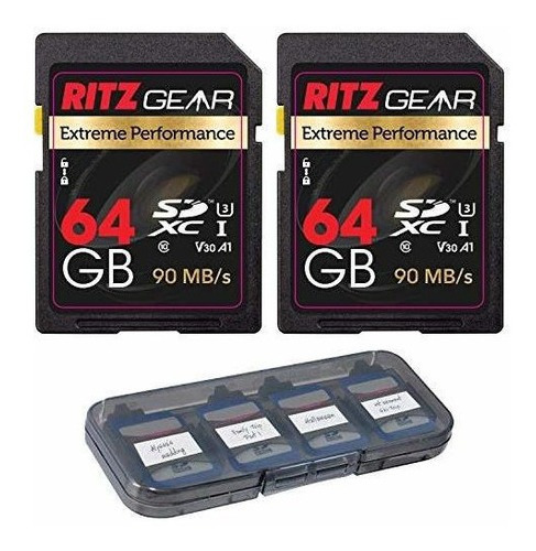 Tarjeta De Memoria Uhs-i Sdxc De Alta Velocidad De 64 Gb 90