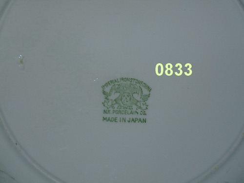 Imagen 2 de 2 de 0833 - Plato Imperial Ironstone China Made Japón