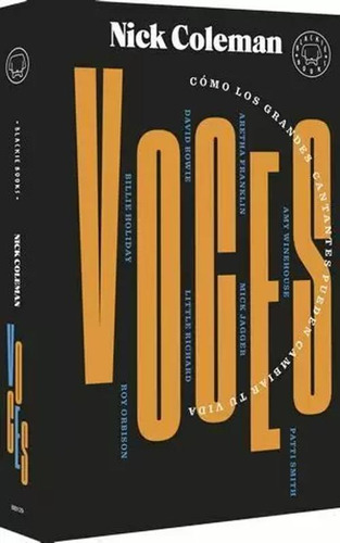 Libro Voces. Cómo Los Grandes Cantantes Pueden Cambiar Tu V