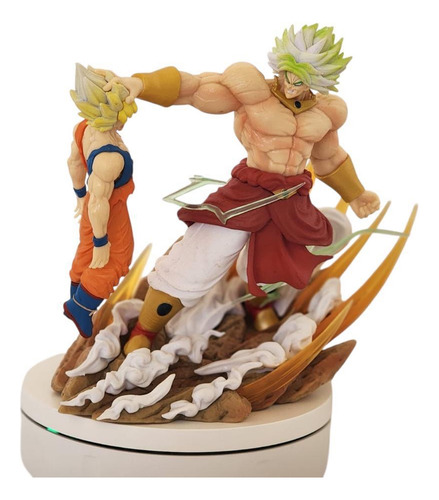 Figura De Colección Broly Y Goku