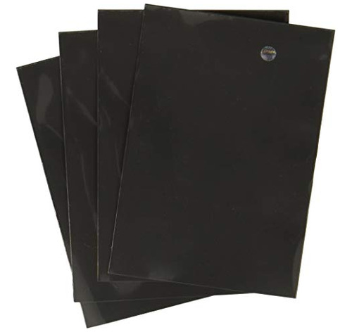 Card Supplies Fundas Protectoras Mazos, Negro, 180 Unid...