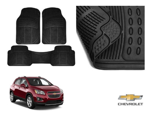 Tapetes Uso Rudo Chevrolet Trax 2014 Rubber Black Original