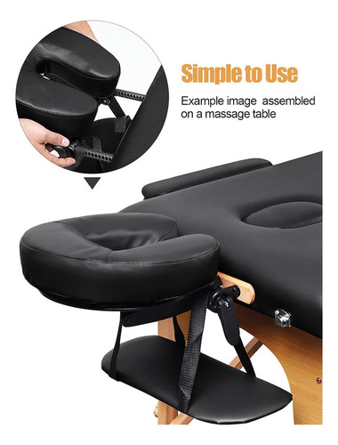 / Soporte Reposacabezas De Masaje Para Camillas Cama De