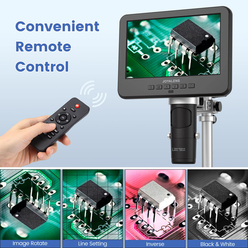 Microscópio Digital Joyalens Jl246ms 24mp 2000x Com 3 Lentes