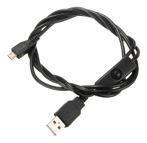 Cable Alimentación Usb Raspberry Interruptor Switch [ Max ]