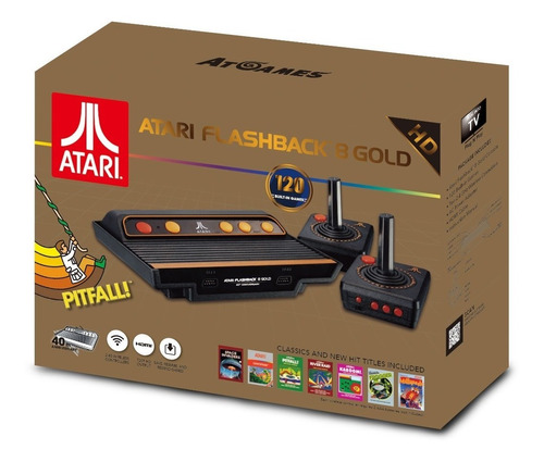 Atari Flashback 8 Gold Consola Negra 857847003820