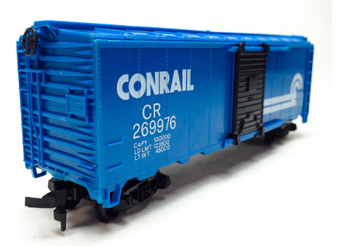 Fck Vagon Tren Ho 1/87 Model Power Box-car Conrail 9976