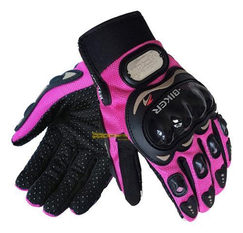 Guantes Mujer Protección Moto Ciclistas Bici Dama Deportivo