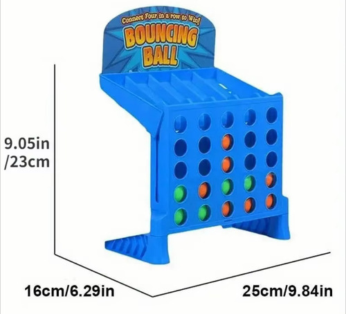 Juego De Mesa Conecta 4 Mini Arcade Basquetbol