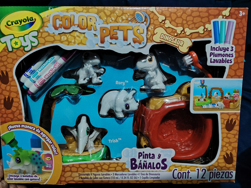 Set De Juego Crayola Color Pets Dinosaurios