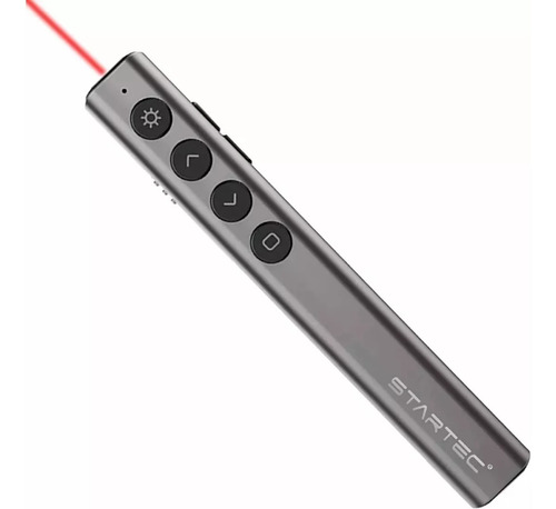 Apuntador Laser Star Tec Rojo St-lp-91 Gris