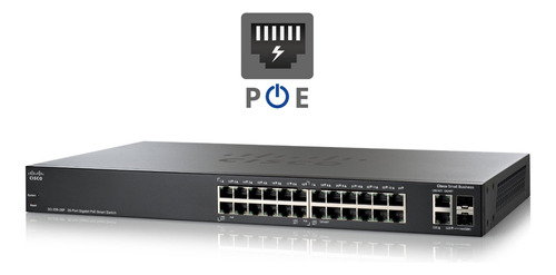 Switch Cisco Administrable Sg200-26fp 26 Ports 1000base Poe