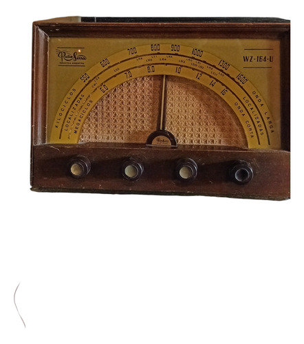 Radio Serra Mod Wz-164-u, Más 100 Años, Funciona (Usado)