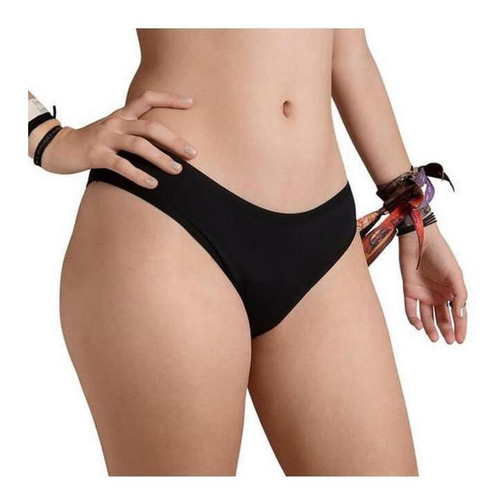 Calcinha Absorvente - Cor Preta Tamanho M Korui