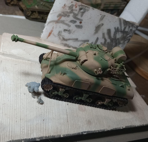 Sherman Repotenciado Impreso En 3d 1/72