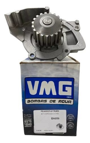 Bomba De Agua Vmg Para Citroen C4 Grand Picasso C5 2.0 Hdi