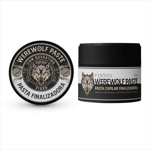Fixed Pasta Fixadora Werewolf Queratin 55g