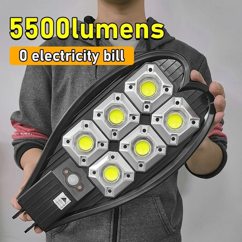 La Inducción De La Luz De Calle Solar 300cob De 8000watts