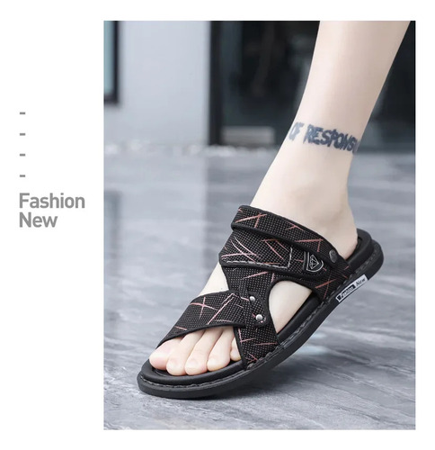 Sandalias De Playa Para Hombre, Pantuflas De Verano Para Dos