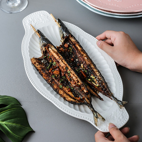 Plato A La Parrilla, Sartén Para Asar, Plato Para Pescado