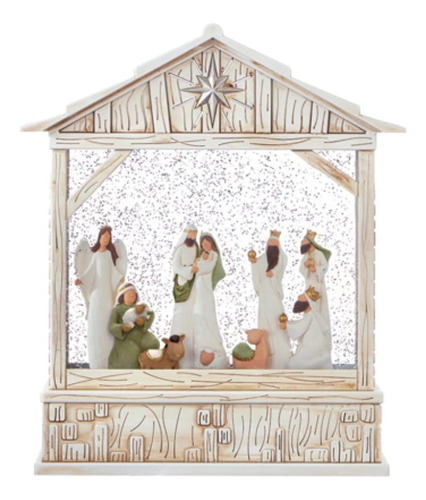 Raz Imports Nativity - Figura De Navidad Musical Iluminada .