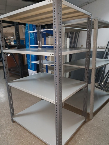 Estante Metalico 70 Cm 4paños 3 Refuerzos 1,50x0,92x0,70