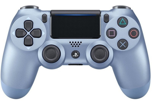 Control Ps4 Titanium Blue Dualshock 4 + Regalo: Grips. Nuevo