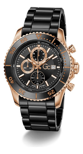 Reloj Gc Speedracer Chrono Ceramic Hombre Negro