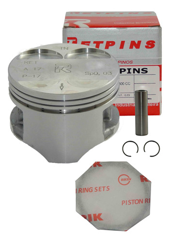 Kit Pistão E Anel Honda Cb 500 0,25 Marca: Retpins