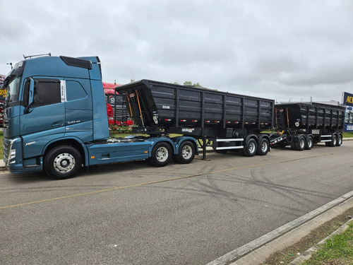 Volvo Fh 540 6x4 Bug Leve Ano 22 + Rodocaçamba Aiz Sem Pneu