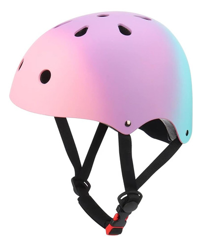 ~? Casco De Bicicleta Para Niños, Casco Ajustable De Gradien