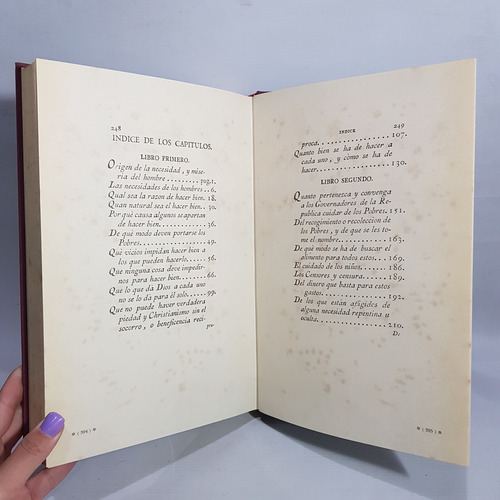 Antiguo Libro Tratado Socorro De Los Pobres Vives Mag 62965 (Usado)