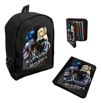 Comprar Combo Escolar Mochila Carpeta Cartuchera Death Note M25
