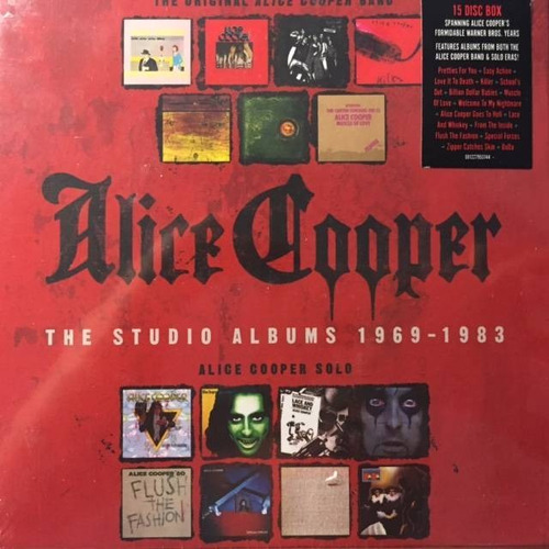 Alice Cooper / The Studio Albums 1969-1983 / 15cd Box Set