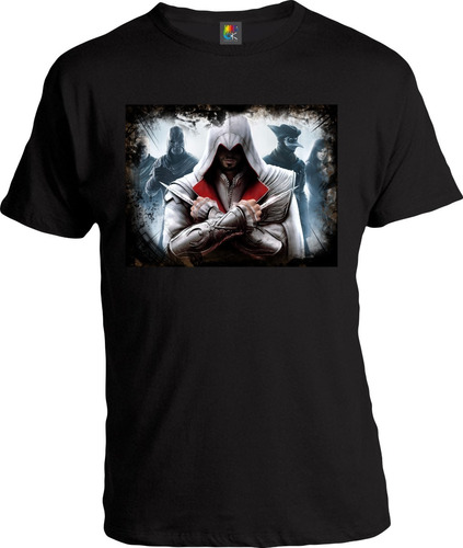 Remera Algodón Adulto - Assassin's Creed Ezio - Ok Creativo