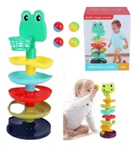 Comprar Juguete Didactico Torre De Pelotas Para Bebe Estimulacion