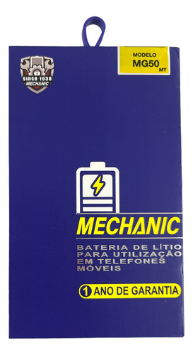 Bateria Mechanic Compativel Moto G9 Plus Mg50