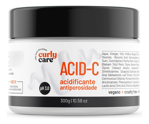 Kit Curly Care Acid C + Mascara Marshmallow - Hidrataçao