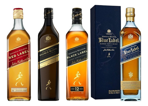 Combo Clasicos Johnnie Walker 4u.