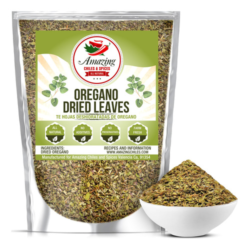 Hojas De Orégano Secas 113 Gramos Hierba Natural Sin Conserv