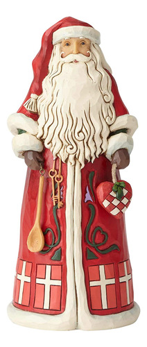 Enesco Jim Shore Heartwood Creek - Figura De Pap Noel Dans A