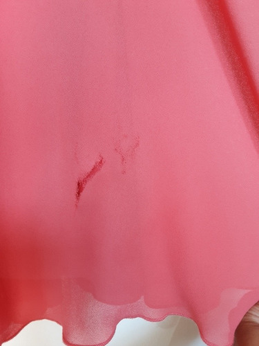 Imagen 10 de 10 de Vestido Italiano Sin Mangas Coral Con Forro Interno, Talla M