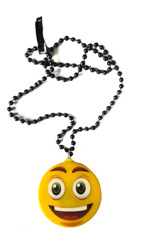 Collar Emoji Con Perlas Sin Luz X10 Carioca Fiesta Cumple 