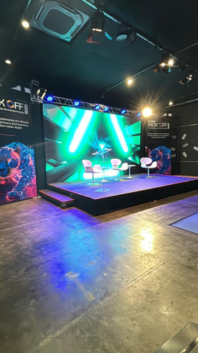 Locação De Painel Led P3, Som, Luz, Palco P/ Eventos Corp