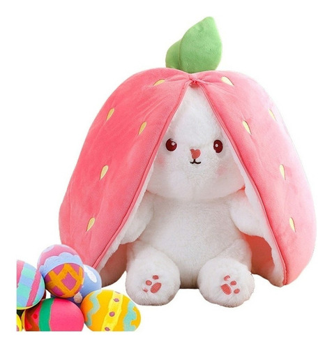 Juguete De Peluche Con Forma De Conejo De Frutas Pequeñas Co