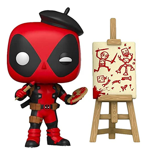 Funko Pop! Marvel: Artista De Deadpool Solo En Gamestop