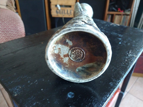 Antigua Botella Candelabro Brandy Hanappier Aldo Londi Franc (Usado)