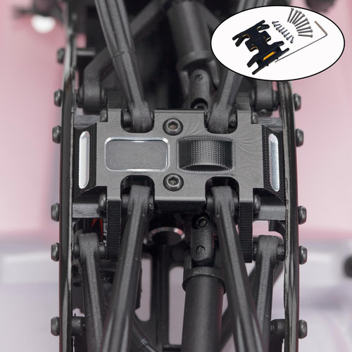 Soporte De Placa Base De Montaje En Chasis De Coche Rc 1:24